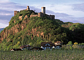 Sigmundskron castle and Frangart village, Bolzano, South Tyrol, Italy
