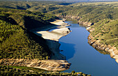 Tagus River. Monfrague Natural Park (Biosphere Reserve). Cáceres province. Extremadura, Spain