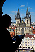 Church of Our Lady in front of Týn, Prague. Czech Republic