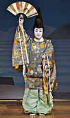 The Miyako Odori, a geisha dance performance, a maiko. Kyoto. Japan.