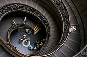Stairs. Vatican Museums. Vatican City. Rome. Italy