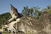 Xieng Khuan, 24 km from Vientiane Laos: the 'Buddha Park'