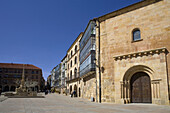 Iglesia La Mayor. Plaza Mayor. Soria. Castilla y león. Spain.