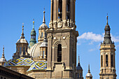 Basilica of Nuestra Señora del Pilar, Zaragoza. Aragón, Spain