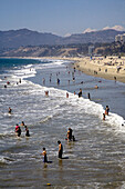 Santa Monica Beach. California, Usa.