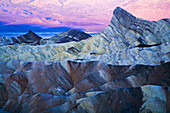 Early morning at Zabriske point in Death Valley National Park. California, Usa.