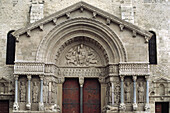 Saint Trophime. Church, Arles. Bouches du Rhone. Provence. France