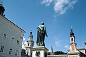 Europe, Austria. Salzburg. Mozartplatz