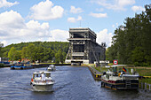 Schiffshebewerk Niederfinow, Brandenburg, Deutschland