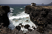 Coastal landscape Las Puntas, El Golfo, El Hierro, Canary Islands, Spain