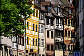 Half-timber houses at Weissgerbergasse, Nuremberg, Middle Franconia, Bavaria, Germany