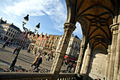 Provincial Goverment Palace, Market square, Bruges, Belgium