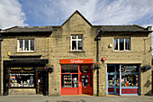 Hebden Bridge, Bridge Gate, typical buildings, West Yorkshire, UK