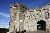 St. David, gate, Pembrokeshire, Wales, UK