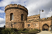 Carlisle, the Citadel, entrance to the city from the South, designed by Robert Smirke, 1810-12, Lake District, Cumbria, UK