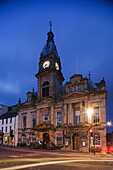 Kendal, Stricklandgate, Town Hall, Lake District, Cumbria, UK