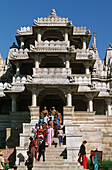 India, Rajasthan, Ranakpur, Adinath temple, built 15th century