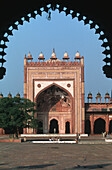 India, Uttar Pradesh, Fatehpur Sikri, Jami Masjid Great Mosque, Courtyard