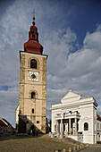Ptuj, old town, Town Tower, Slovenia