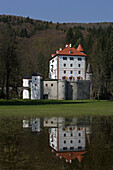 Sneznik Castle, 13th century, Notranjska Region, Slovenia