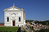 Piran, St Georges Church, old town, Slovenia