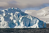 Views of Elephant Island, in the South Shetland Islands, Antarctica.