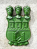 Coat of Arms of the City, Prague. Czech Republic