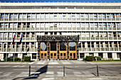 The parliament buildings of Slovenia in Ljubljana