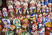 Matrioshkas. Izmailovo market. Moscow. Russia