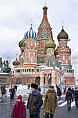 St. Basils Cathedral. Red Square. Moscow. Russia