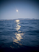 Moonlight, Ibiza. Balearic Islands, Spain