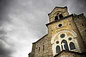 Church of San Vicente, Frias. Burgos province, Castilla-Leon, Spain