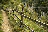 athlantische Pyrenäen, Atlantik, Aussen, Aussenseite, äusseres, Berg, Berge, Draussen, Europa, Farbe, Felsschlucht, Fliessend, Fluss, Footbridges, Frankreich, Freizeit, Fußgängerbrücke, Gorges d´Holzarte, Kreuz, Kreuze, Kreuzung, Länder, Lange, Larraine, 