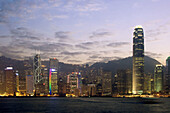 Victoria Harbour and Hong Kong Skyline, Hong Kong, China
