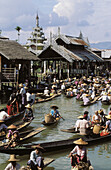 Ywama floating market, Inle lake, Myanmar