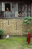 Buddhist monastery, Pegu region, Myanmar