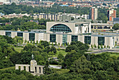 Bundeskanzleramt (Federal Chancellor's Office). Architects: Axel Schultes und Charlotte Frank (1997_2001). Berlin. Germany