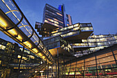 NORD/LB bank head office (architect: Behnisch und Partners, 1997-2002). Hanover. Germany