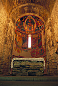 Church of Santa María de Taüll. Romanesque. 11th century. Lleida province. Catalonia. Spain.