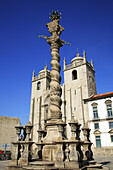 Portugal, Douro, Porto, Sé, Cathedral, pelourinho pillar