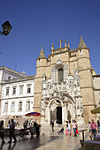 Portugal, Beira Litoral, Coimbra, Santa Cruz church and monastery