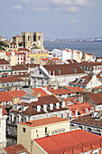 Portugal, Lisbon, general panoramic view skyline