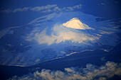 Aerial View. Winter. Alaska. Usa.