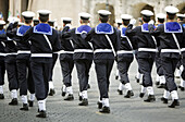 Army parade, Rome. Lazio, Italy
