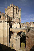 Coca castle. Castile-Leon. Spain