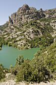 Embalse de Vadiello; Parque Natural de la Sierra y Cañones de Guará; Prepirineo; Huesca; Aragón; España