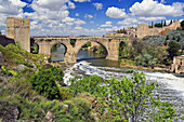 San Martín bridge. Toledo. Castile-La Mancha. Spain.