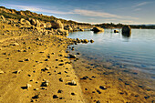 Torcon I reservoir. Castilla-La Mancha, Spain