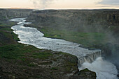 Hafragilsfoss waterfall, Jökulsárgljúfur National Park. Iceland