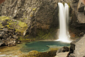 Waterfall, Mulaa river, Iceland